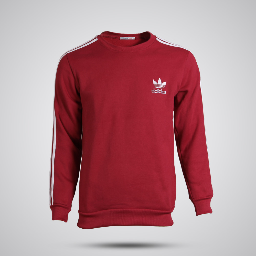 دورس یقه گرد adidas زرشکی
